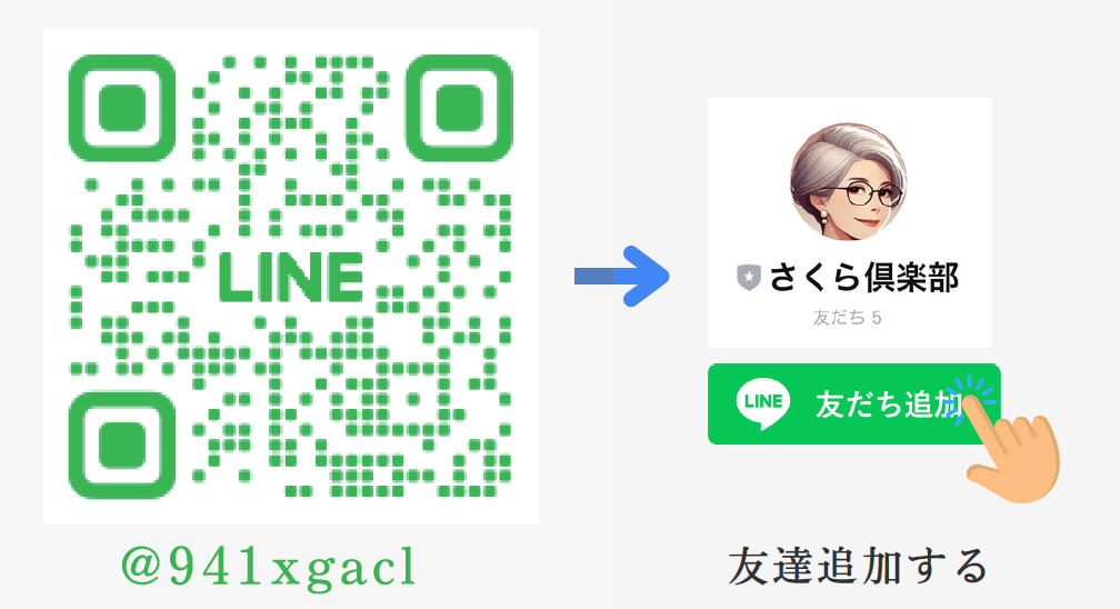 LINE QRコードと友達追加