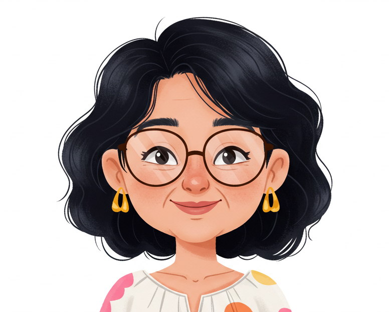 スタッフ 水谷明子さんのイラスト